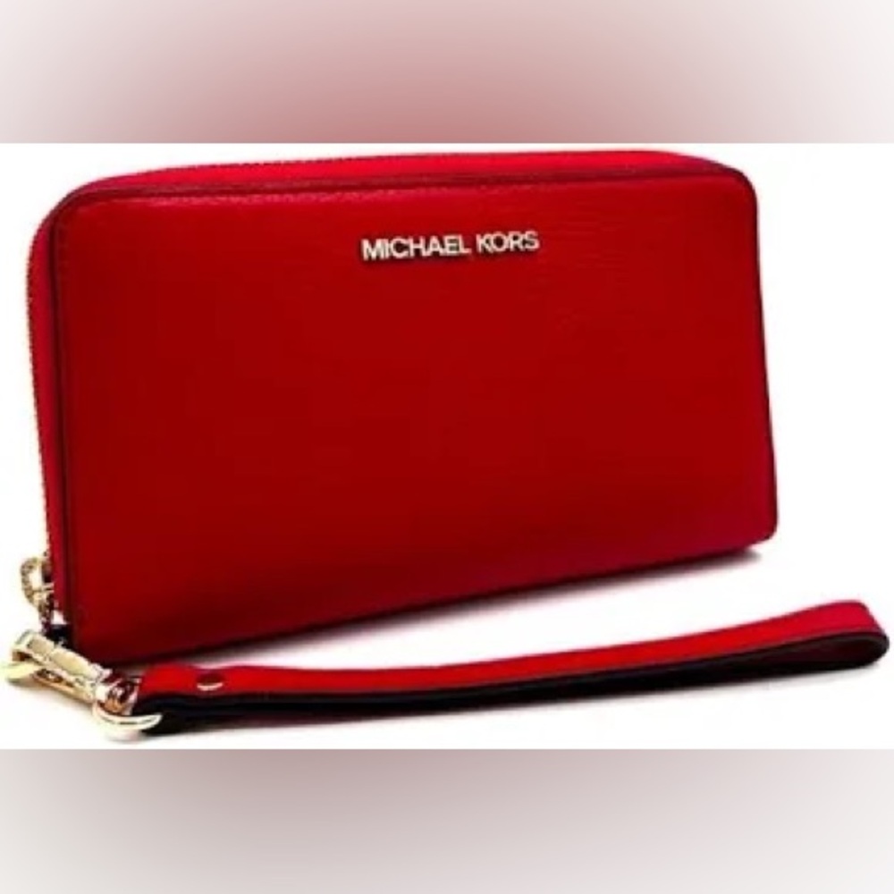 Michael Kors NWT LARGE PHONE CASE W/ 
Detatchable Wristlet
